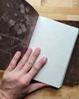 Bound Leather Journal - Brown Cowhide