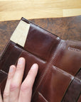 Long Wallet - Dark Brown Cowhide