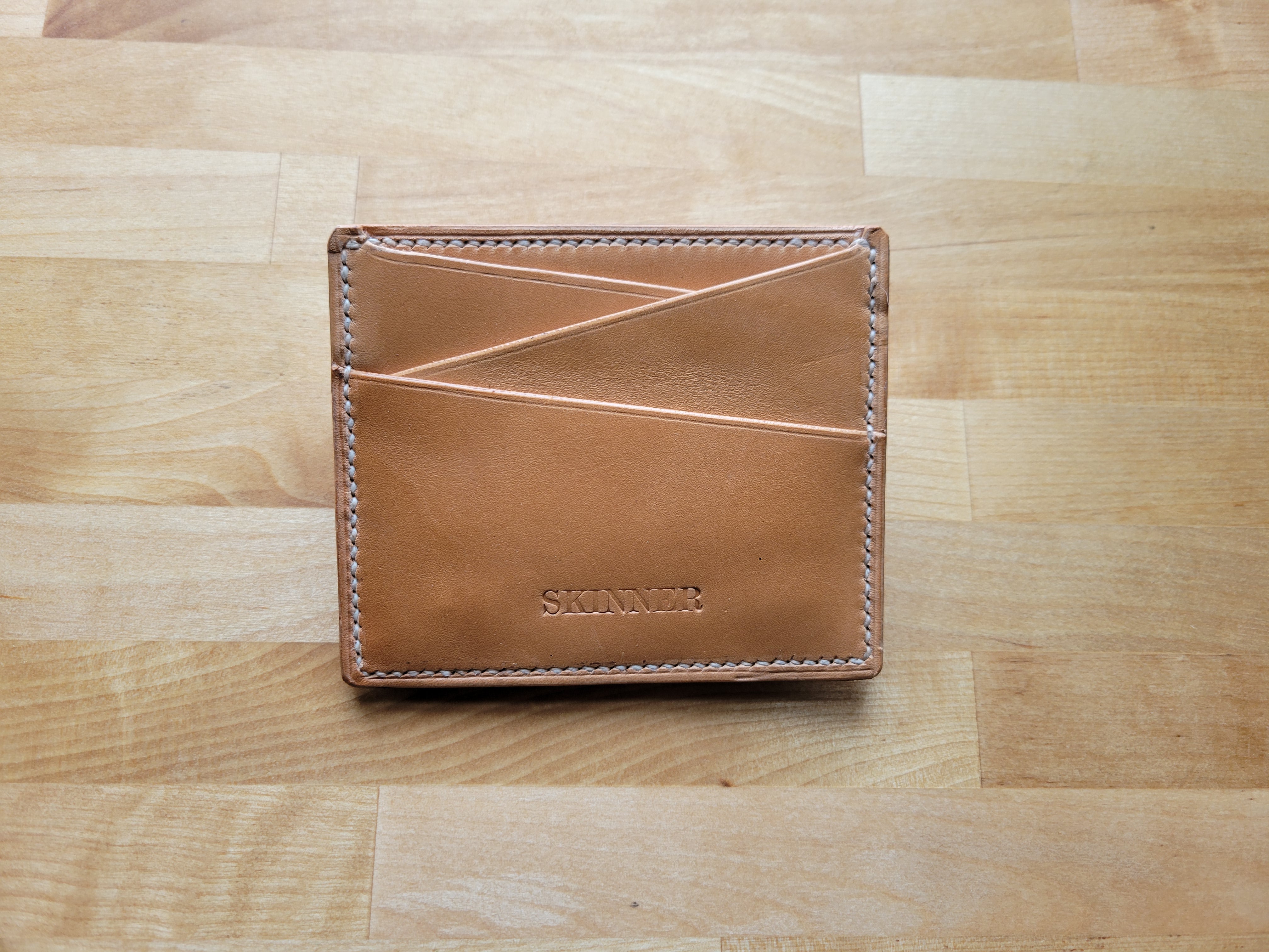 Card Wallet - Vachetta/Russet Cowhide