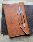 Penloop Leather Journal - Brown Deerskin