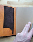 Penloop Leather Journal - Brown Deerskin