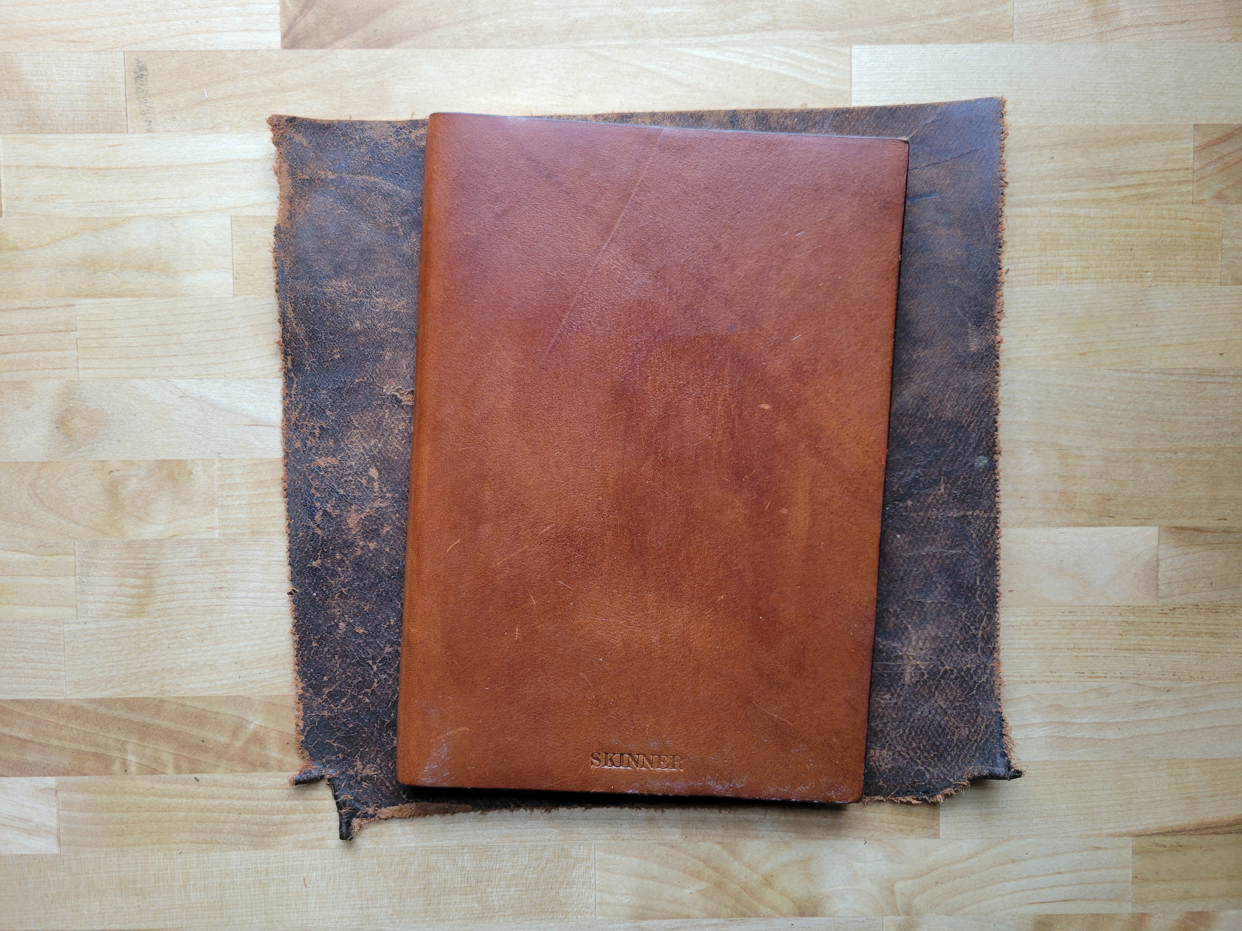 Bound Leather Journal - Brown Cowhide