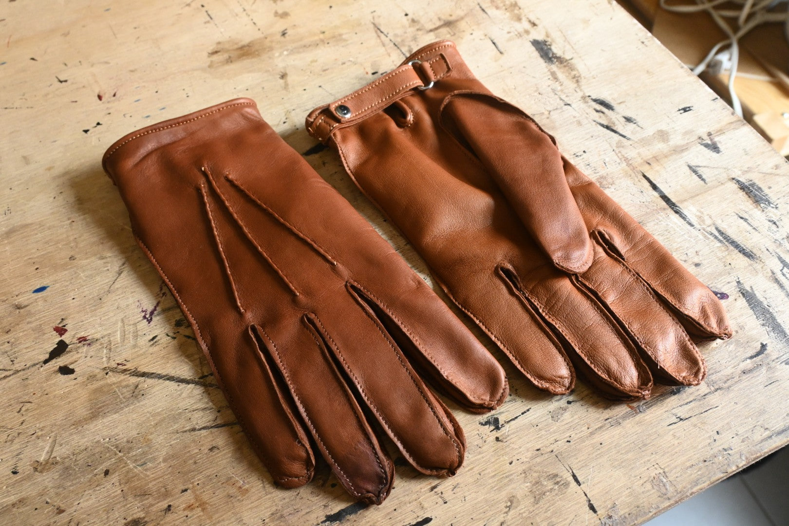 Handmade Leather Gloves